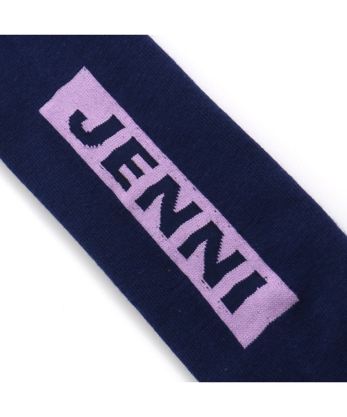 JENNI love(ジェニィラブ)の「バックタテロゴニーハイソックス(ソックス/靴下・キッズ・ネイビー/グレー/ブラック・19-21cm/22-24cm)」の12枚目の写真