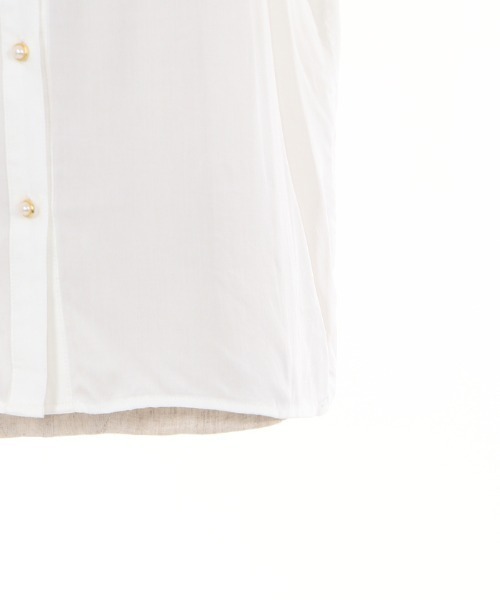 axes femme（アクシーズファム）の「コットンレースブラウス（シャツ/ブラウス・レディース・ブラック/ホワイト・MEDIUM）」の20枚目の写真