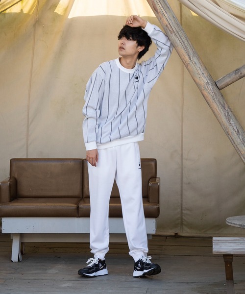 le coq sportif(ルコックスポルティフ)の「クルーネックスウエットスポーツ メンズ クルーネックスウエット スウェット トレーニング トレーニングウェア スポーツウェア(スウェット・メンズ・ライトグレー/ブラック・S/XL/L/M)」の19枚目の写真