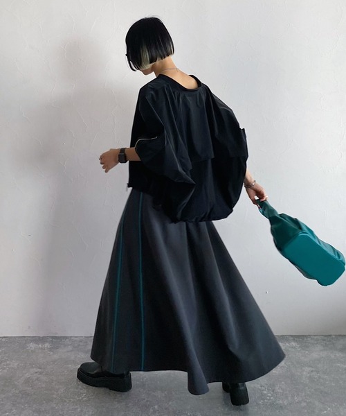 PAGEBOY(ページボーイ)の「CORE / リッチグロウMA-1(MA-1・レディース・グリーン/ブラック・FREE)」の11枚目の写真