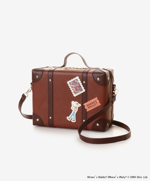 【『ウォ―リーをさがせ！』コレクション】トランクショルダーバッグ