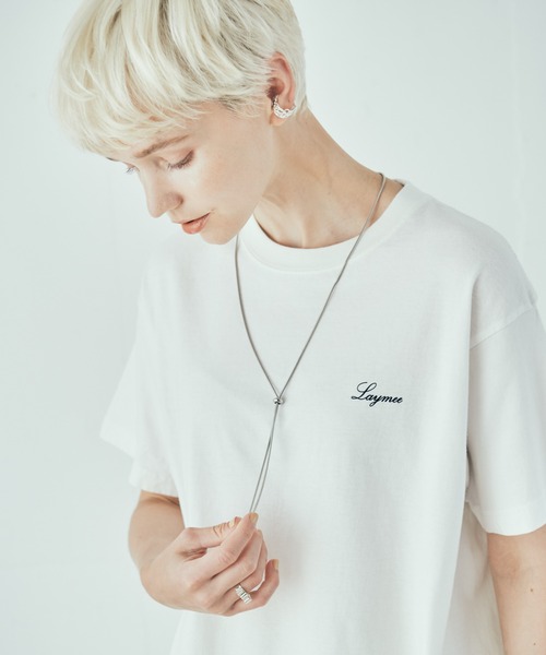 LAYMEE(レイミー)の「Bio chain necklace / ビオチェーンネックレス(ネックレス・レディース・シルバー/ゴールド・FREE)」の6枚目の写真