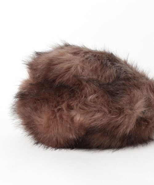 TOFF&LOADSTONE(トフアンドロードストーン)の「フェイクフォックス ボストン(ボストンバッグ・レディース・グレー/アッシュグレー・FREE)」の11枚目の写真