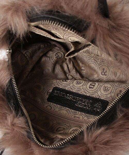 TOFF&LOADSTONE(トフアンドロードストーン)の「フェイクフォックス ボストン(ボストンバッグ・レディース・グレー/アッシュグレー・FREE)」の13枚目の写真