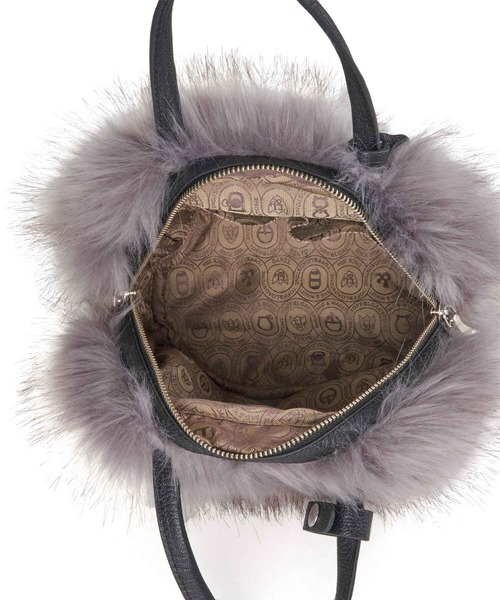 TOFF&LOADSTONE(トフアンドロードストーン)の「フェイクフォックス ボストン(ボストンバッグ・レディース・グレー/アッシュグレー・FREE)」の18枚目の写真