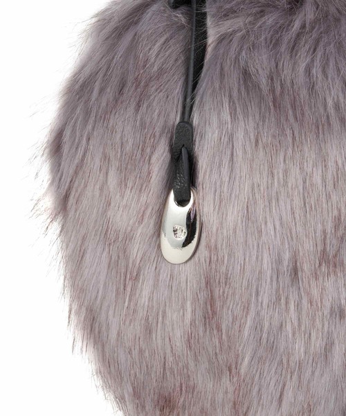 TOFF&LOADSTONE(トフアンドロードストーン)の「フェイクフォックス ボストン(ボストンバッグ・レディース・グレー/アッシュグレー・FREE)」の20枚目の写真