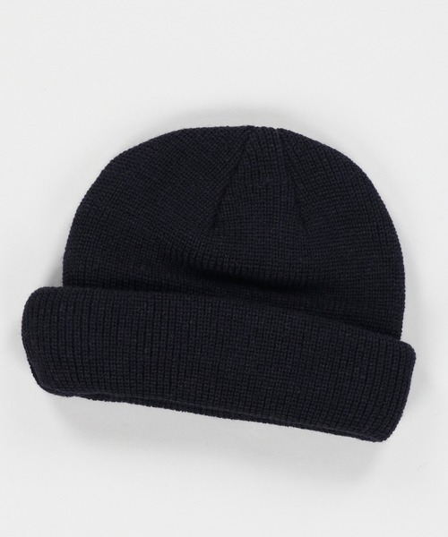 SPINNS（スピンズ）の「アルファベットロゴ刺繍ニット帽（ニットキャップ/ビーニー・メンズ・ブラック/ネイビー/オフホワイト・ONESIZE）」の7枚目の写真