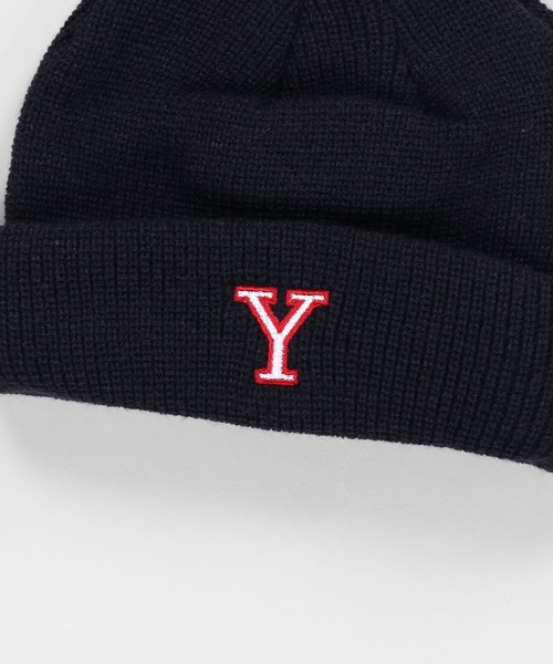 ブラック ニットビーニー ロゴ刺繍 SUPPLIER/サプライヤー Signature Logo Beanie 3D刺繍 ニットビーニー