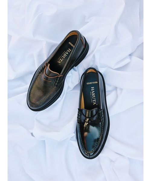 KEISUKEYOSHIDA(ケイスケヨシダ)の「KEISUKEYOSHIDA × HAURTA ・ bended loafer(ローファー・メンズ・ブラック系その他・LARGE/SMALL/MEDIUM/X-SMALL)」の7枚目の写真