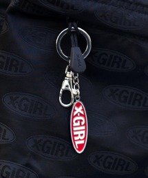 X-girl | BASIC OVAL LOGO KEY CHARM(キーホルダー)