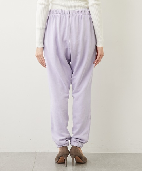 Whim Gazette（ウィムガゼット）の「【StandAlone】ロゴスウェットパンツ（スウェットパンツ・レディース・バイオレット・2）」の12枚目の写真