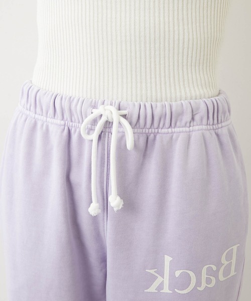 Whim Gazette（ウィムガゼット）の「【StandAlone】ロゴスウェットパンツ（スウェットパンツ・レディース・バイオレット・2）」の19枚目の写真