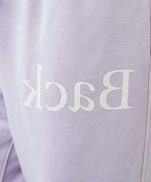 Whim Gazette（ウィムガゼット）の「【StandAlone】ロゴスウェットパンツ（スウェットパンツ・レディース・バイオレット・2）」の10枚目の写真