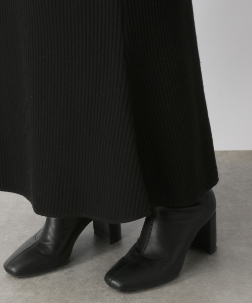 LOWRYS FARM（ローリーズファーム）の「リブカットマーメイドスカート　259259（スカート・レディース・アイボリー/ブラック/ダークブラウン/グリーン・FREE）」の11枚目の写真