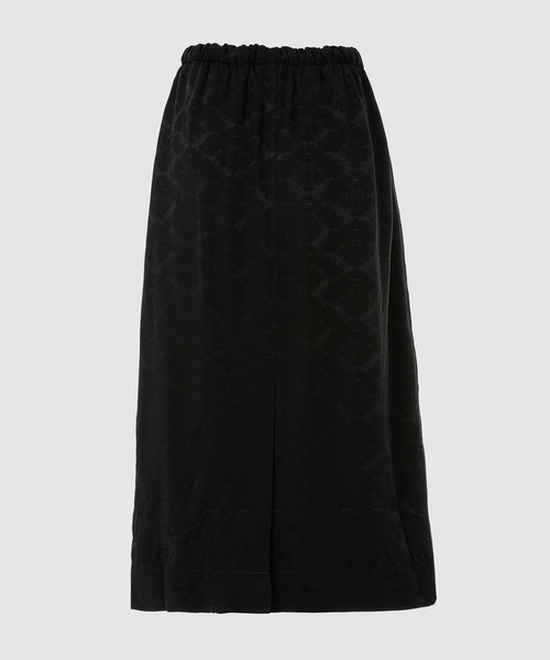 GANNI（ガニー）の「Viscose Jacquard High Waist Midi Skirt（スカート・レディース・ブラック・38/36/34）」の2枚目の写真