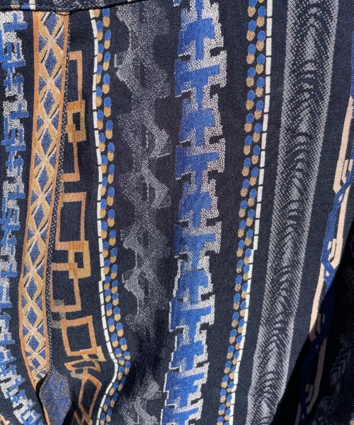 nemne store(ネンネストア)の「アソート配色柄シャツ(シャツ/ブラウス・レディース・ブラック系その他/アイボリー系/ネイビー系・フリー)」の18枚目の写真
