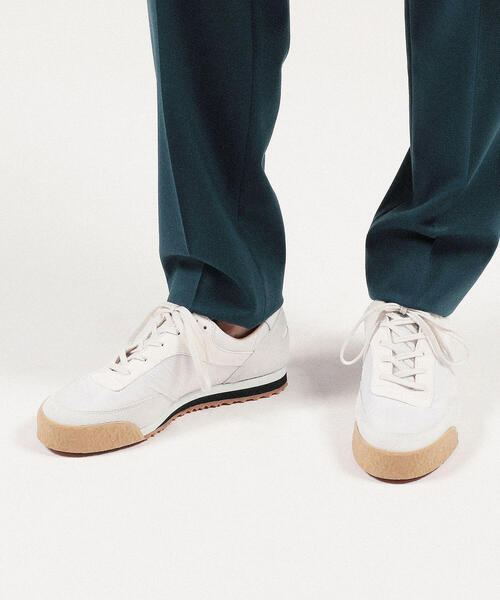 セール】SPALWART レザー×ナイロン スニーカー（スニーカー