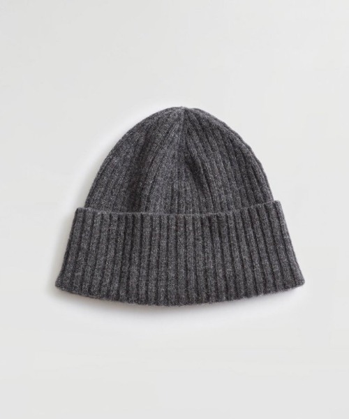 THE SHINZONE(ザ シンゾーン)の「Shinzone KNIT CAP 21AMSIT01(ニットキャップ/ビーニー・レディース・グレー・FREE)」の1枚目の写真