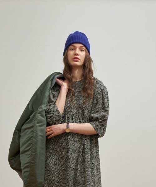 THE SHINZONE(ザ シンゾーン)の「Shinzone KNIT CAP 21AMSIT01(ニットキャップ/ビーニー・レディース・グレー・FREE)」の2枚目の写真
