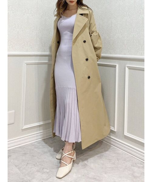 dazzlin（ダズリン）の「ボレロデザインマーメイドニットワンピース（ワンピース・レディース・ブラック/ブラウン/ラベンダー・FREE）」の5枚目の写真