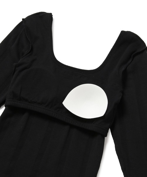 MILLER(ミラー)の「【Miller for ADAM ET ROPE'】別注Cup付Long Sleeve Tee(Tシャツ/カットソー・レディース・ブラック/オレンジ/グリーン・FREE)」の13枚目の写真