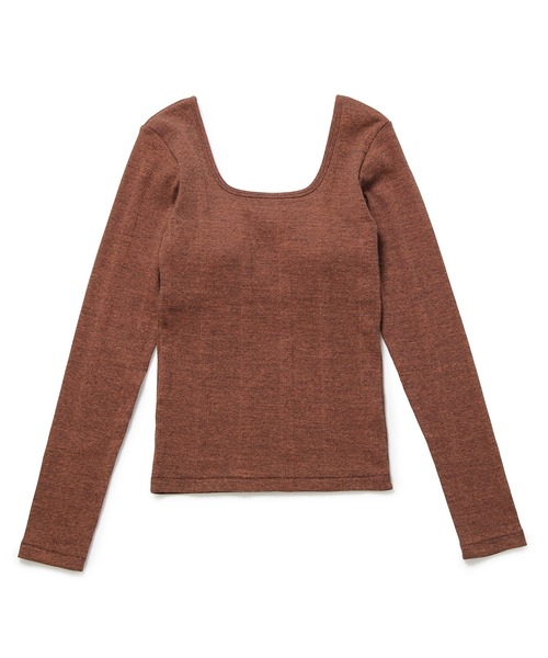 MILLER(ミラー)の「【Miller for ADAM ET ROPE'】別注Cup付Long Sleeve Tee(Tシャツ/カットソー・レディース・ブラック/オレンジ/グリーン・FREE)」の20枚目の写真