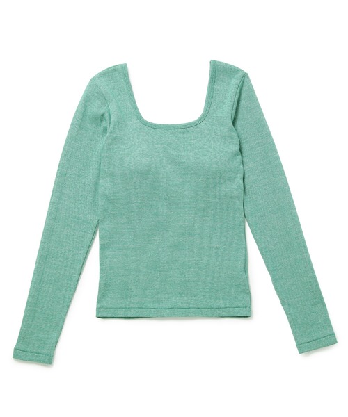 MILLER(ミラー)の「【Miller for ADAM ET ROPE'】別注Cup付Long Sleeve Tee(Tシャツ/カットソー・レディース・ブラック/オレンジ/グリーン・FREE)」の22枚目の写真