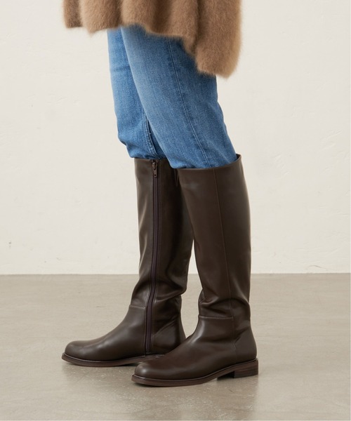 LE TALON（ルタロン）の「スクエアロングブーツ（ブーツ・レディース・ブラウン/ブラック系その他・MEDIUM/LARGE/X-LARGE/SMALL/XX-LARGE/X-SMALL）」の21枚目の写真
