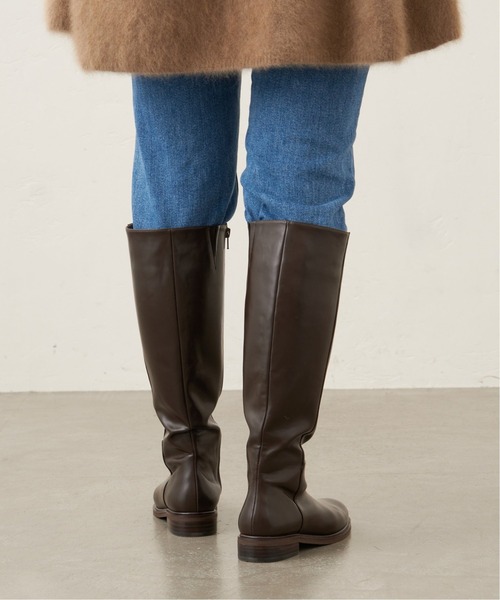 LE TALON（ルタロン）の「スクエアロングブーツ（ブーツ・レディース・ブラウン/ブラック系その他・MEDIUM/LARGE/X-LARGE/SMALL/XX-LARGE/X-SMALL）」の22枚目の写真