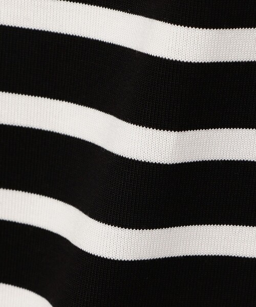 A VONTADE（アボンタージ）の「*A VONTADE × BEAMS F / 別注 ボーダー ポケットTシャツ（Tシャツ/カットソー・メンズ・ブラック/ブラウン・SMALL/MEDIUM/LARGE）」の7枚目の写真