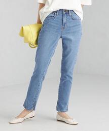 SOMETHING（サムシング）の「【別注】＜SOMETHING (サムシング)＞ HANA スリット テーパード デニム パンツ（デニムパンツ）」