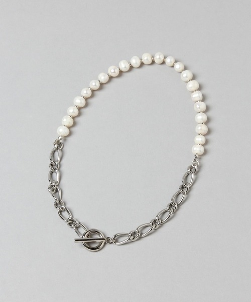 HARE（ハレ）の「BIGパールネックレス(HARE)（ネックレス・メンズ・オフホワイト・FREE）」の6枚目の写真