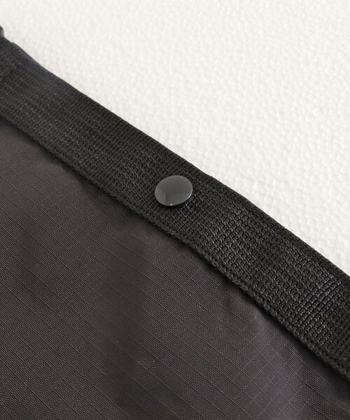 GLOSTER(グロスター)の「【GLOSTER/グロスター】コーデュラリップ ポーチS(ショルダーバッグ・メンズ・ブラック/ライトグレー・FREE)」の5枚目の写真