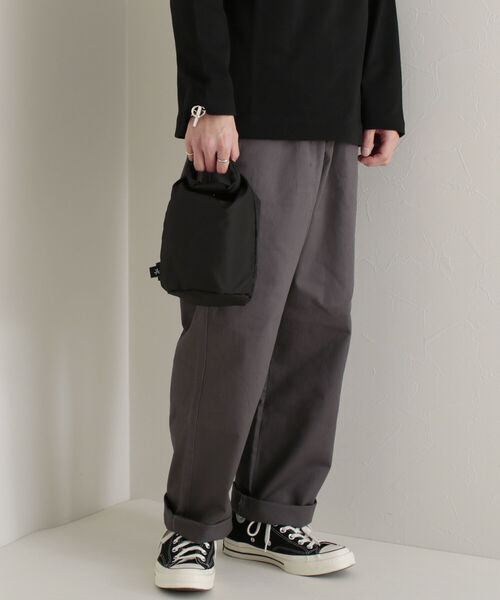 GLOSTER(グロスター)の「【GLOSTER/グロスター】コーデュラリップ ポーチS(ショルダーバッグ・メンズ・ブラック/ライトグレー・FREE)」の14枚目の写真