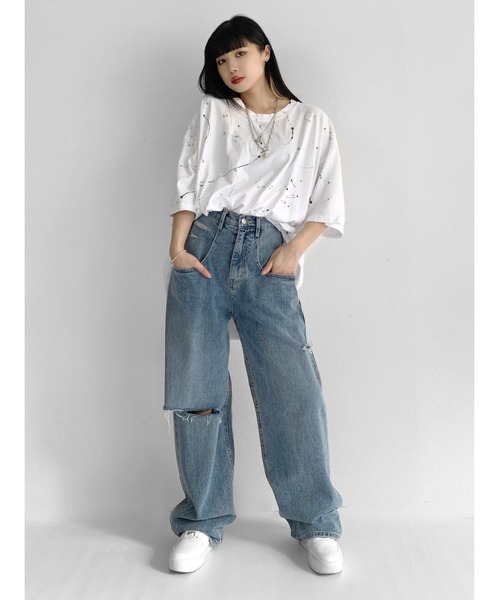d.i.a.♡新品 ユニオンジャック ダメージデニムパンツ ジーンズ | ユニオン公式通販 / UNION ONLINE SHOP