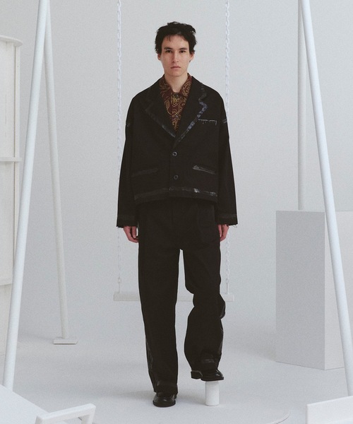 amok（アモク）の「GLUE PANTS（その他パンツ・メンズ・ブラック/ブルー・S/M/L）」の3枚目の写真