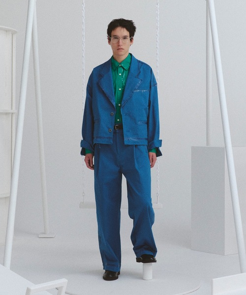 amok（アモク）の「GLUE PANTS（その他パンツ・メンズ・ブラック/ブルー・S/M/L）」の5枚目の写真