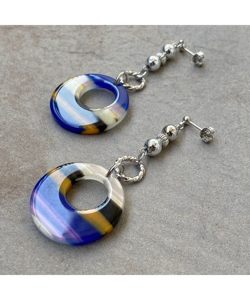 tone(トーン)の「【-lensa-】カラフルチャームで個性派ピアス(MA)(ピアス(両耳用)・レディース・その他・FREE)」の6枚目の写真