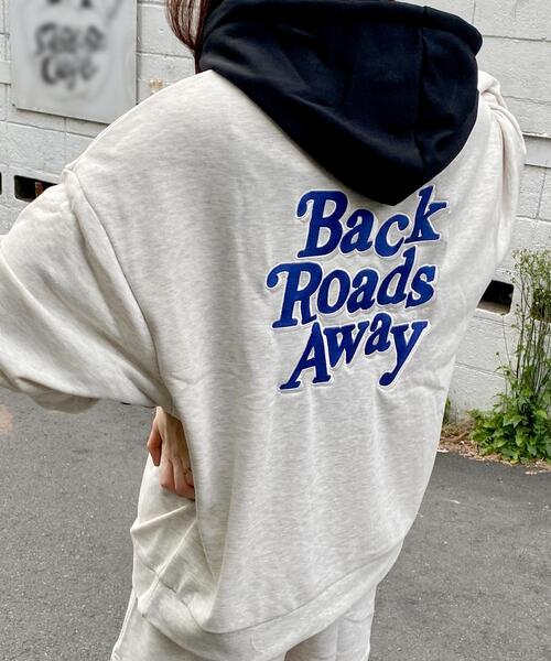 INGNI(イング)の「配色刺繍ロゴパーカー(Tシャツ/カットソー・レディース・グリーン/オフホワイト/ネイビー/オートミール・M)」の12枚目の写真