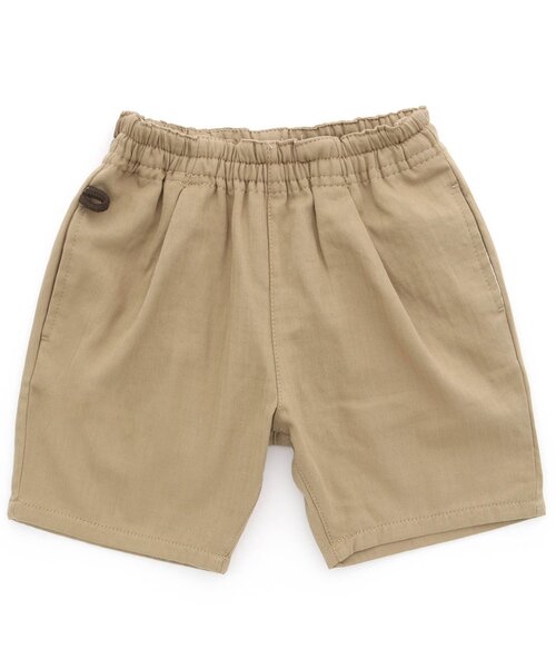 BREEZE（ブリーズ）の「WEB限定 シェフショーツ（その他パンツ・キッズ・インディゴブルー/チャコール/チェック/キャメル/ブラック/ストライプ/キナリ/カモフラージュ/ベージュ・100/80/130/90/140/110/120）」の4枚目の写真