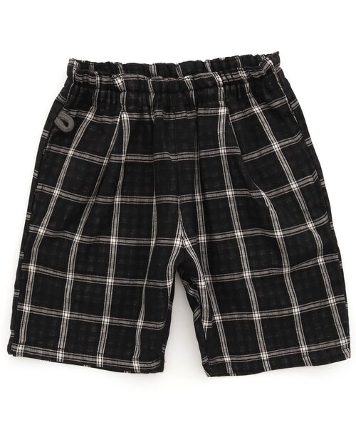 BREEZE（ブリーズ）の「WEB限定 シェフショーツ（その他パンツ・キッズ・インディゴブルー/チャコール/チェック/キャメル/ブラック/ストライプ/キナリ/カモフラージュ/ベージュ・100/80/130/90/140/110/120）」の3枚目の写真