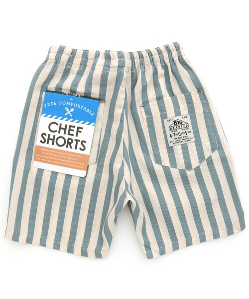 BREEZE（ブリーズ）の「WEB限定 シェフショーツ（その他パンツ・キッズ・インディゴブルー/チャコール/チェック/キャメル/ブラック/ストライプ/キナリ/カモフラージュ/ベージュ・100/80/130/90/140/110/120）」の20枚目の写真