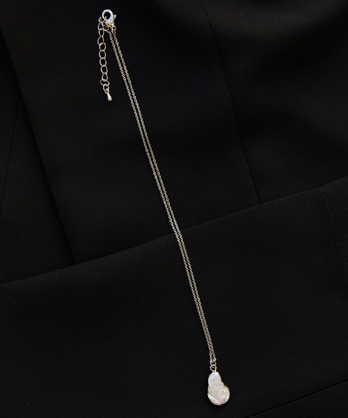 AMERICAN HOLIC（アメリカンホリック）の「【WEB限定】淡水パールネックレス（ネックレス・レディース・シルバー・FREE）」の2枚目の写真