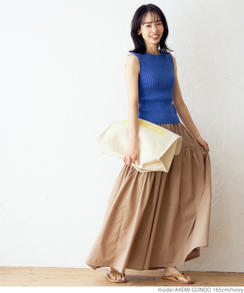 coca（coca）（コカ）の「ロゴプリントジュートバッグバッグ（トートバッグ・レディース・アイボリー・ONE SIZE）」の9枚目の写真