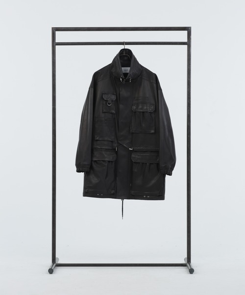 Iroquois（イロコイ）の「OIL GOAT FIELD JK（ミリタリージャケット・メンズ・ブラック・3/1/2）」の20枚目の写真