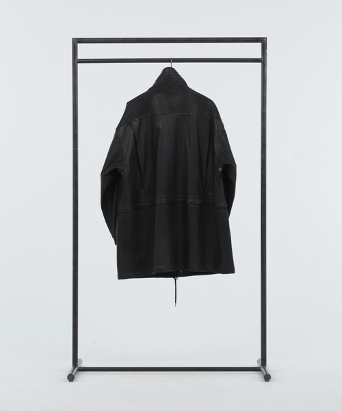 Iroquois（イロコイ）の「OIL GOAT FIELD JK（ミリタリージャケット・メンズ・ブラック・3/1/2）」の21枚目の写真