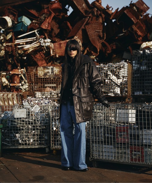 Iroquois（イロコイ）の「OIL GOAT FIELD JK（ミリタリージャケット・メンズ・ブラック・3/1/2）」の22枚目の写真