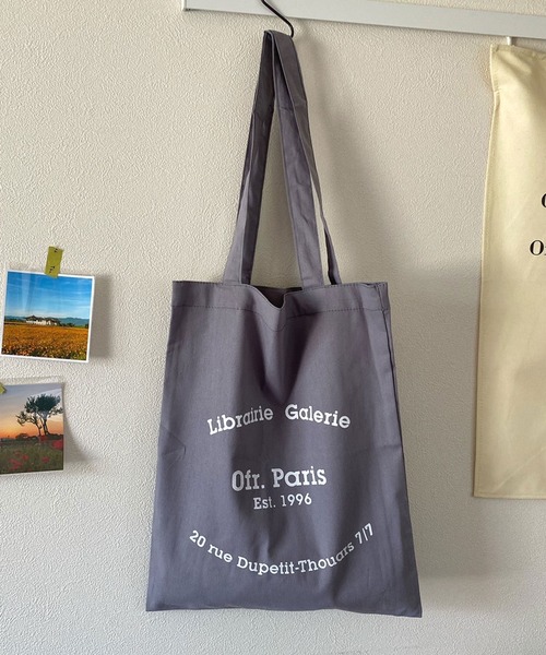 ammy.（エイミードット）の「【 ammy. / エイミードット 】 韓国風 ロゴ トートバッグ（トートバッグ・レディース・ブルー/レッド/ネイビー/グレー/ブラック/イエロー/オレンジ/ダークベージュ/グリーン/パープル/ワインレッド/ホワイト・FREE）」の22枚目の写真