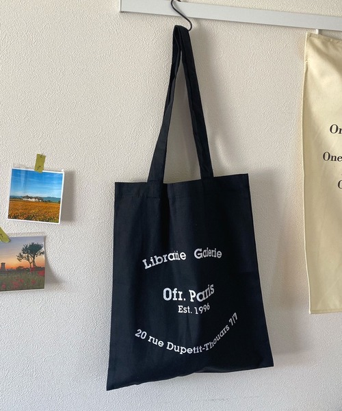 ammy.（エイミードット）の「【 ammy. / エイミードット 】 韓国風 ロゴ トートバッグ（トートバッグ・レディース・ブルー/レッド/ネイビー/グレー/ブラック/イエロー/オレンジ/ダークベージュ/グリーン/パープル/ワインレッド/ホワイト・FREE）」の21枚目の写真