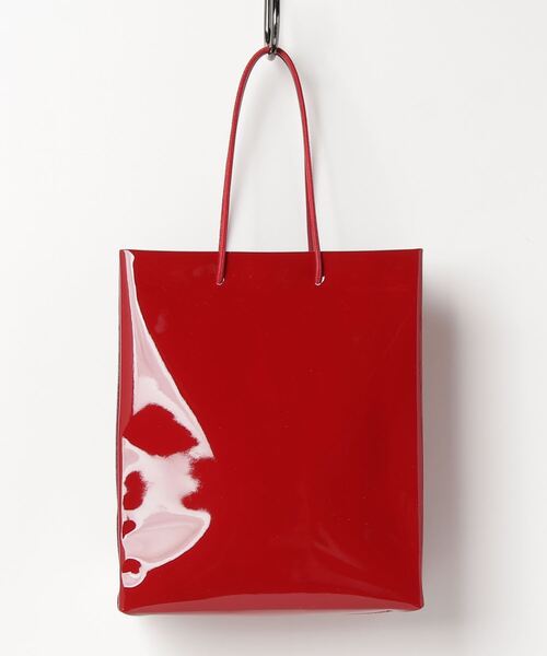 UNKNOWN PRODUCTS(アンノウンプロダクツ) Leather Paper Bag Enamel/エナメルレザーペーパーバッグ